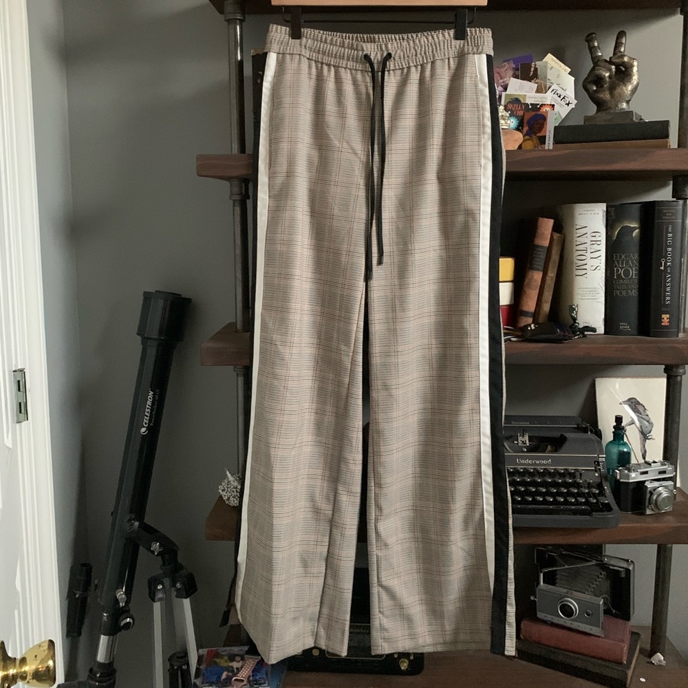 Nine West Plaid Trousers